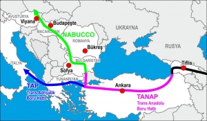 «Και το Φυσικό Αέριο της Αν. Μεσογείου μπορεί να Μεταφέρει στην Ευρώπη η Tουρκία Μέσω ΤΑΝΑΡ»  (Τurkey to Become Energy Hub with “TANAP”)                                             